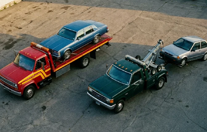 Flatbed – Wheel-Lift_towning Flatbed vs Wheel-Lift Towing